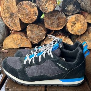 Merrell Black and Blue Sneakers